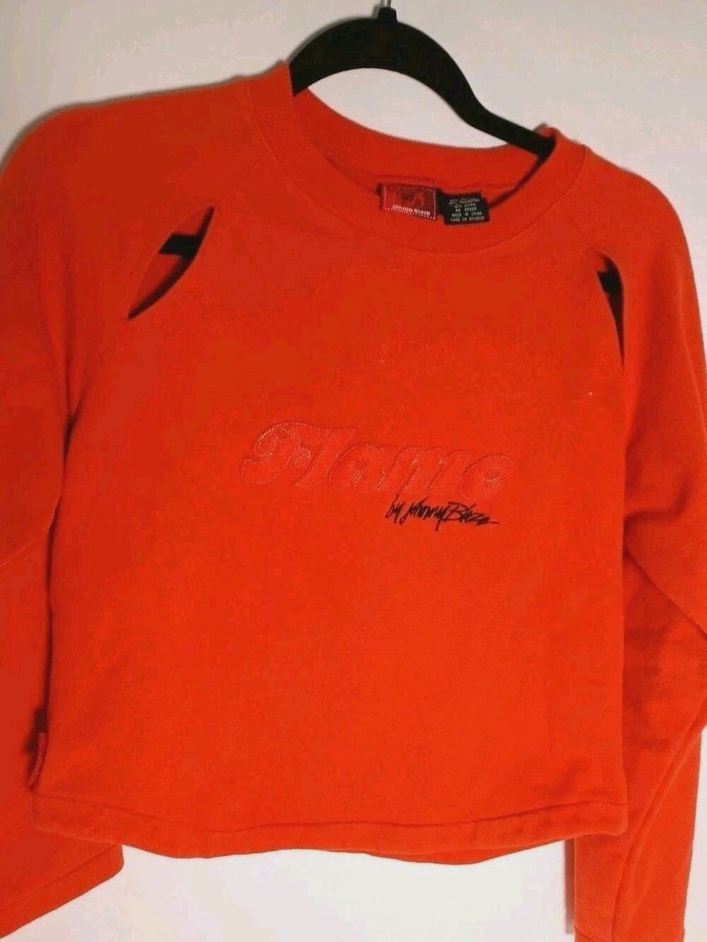 Vinyage Johnny Blaze Orange Pullover L